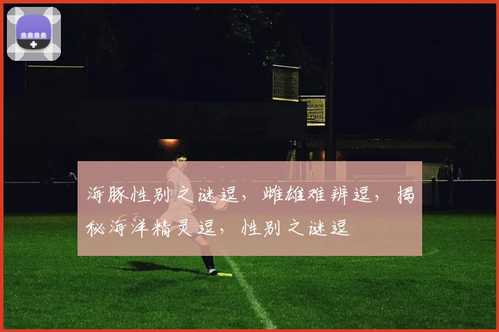 海豚性别之谜逗，雌雄难辨逗，揭秘海洋精灵逗，性别之谜逗
